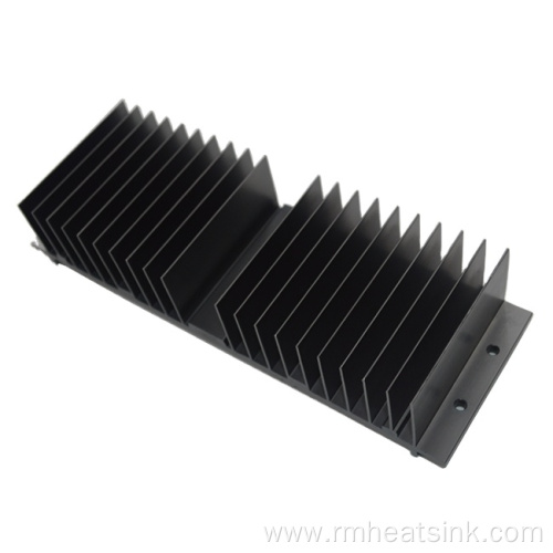 custom anodized extrusion aluminum radiator